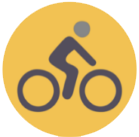 Person on a bike