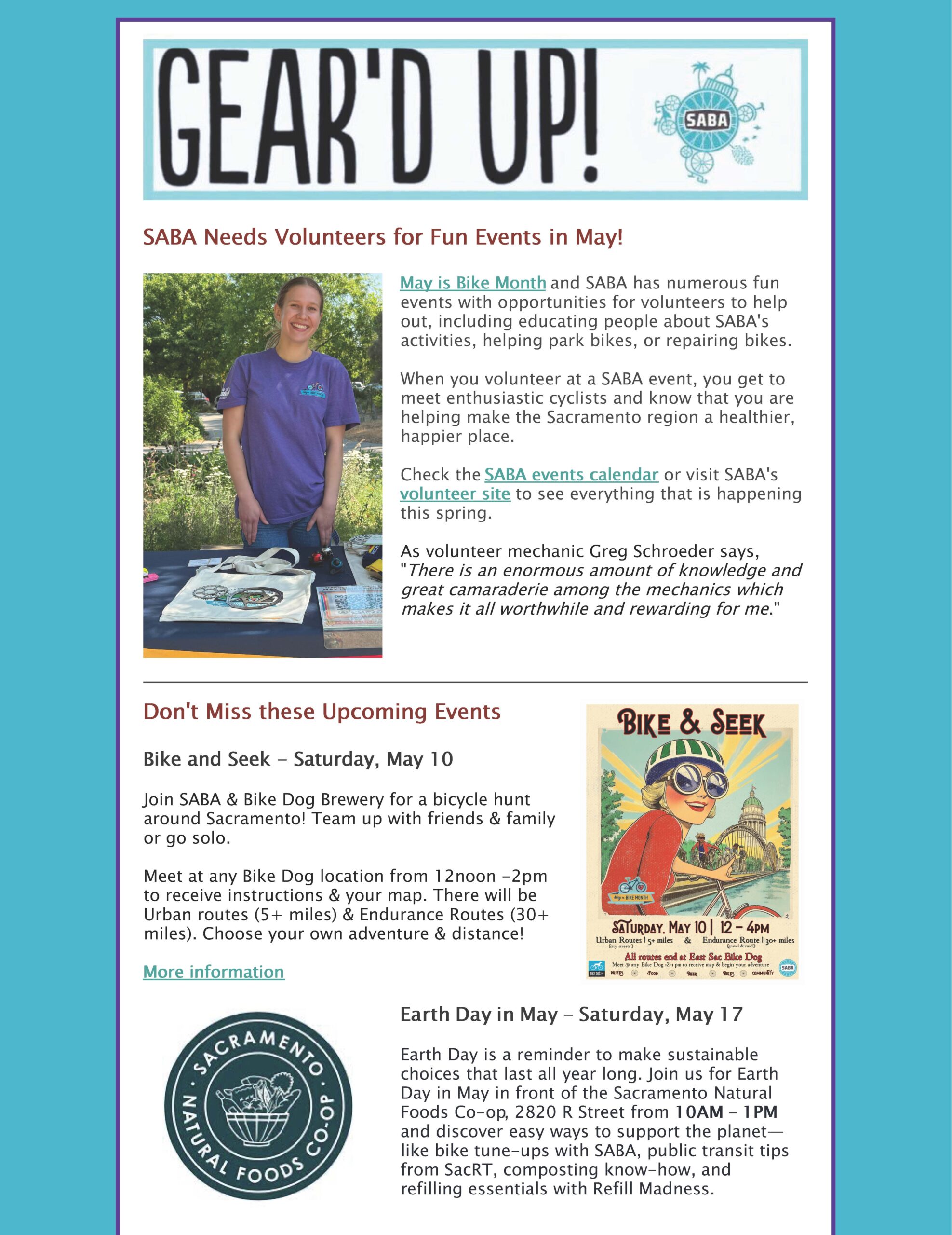 Gear'd Up, May 7, 2025, front page