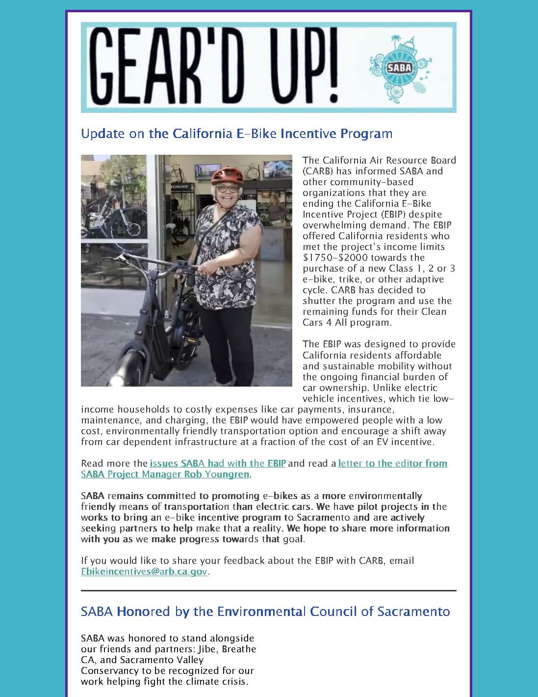 First page of October 31, 2025 Gear'd Up