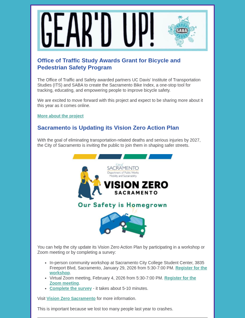 First page of January 14, 2026 Gear'd Up