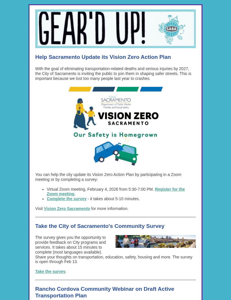 First page of January 30, 2026 Gear'd Up