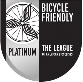 Bicycle Friendly Organization - Platinum from the League of American Cyclists.